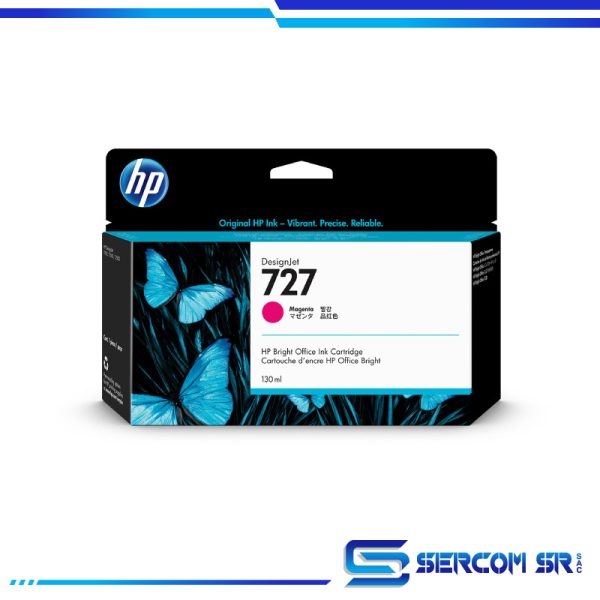 Tinta HP B3P20A (727A) 130ML Magenta