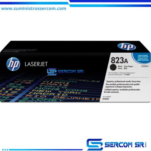 Toner Hp CB380A 823A L.J.6015 Negro Original