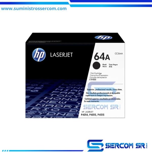 TONER HP CC364A (64A) L.J. P4014/4015/4515 10K