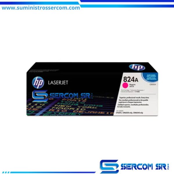 TONER HP CB383A (824A) L.J.6015/6040 MAGENTA