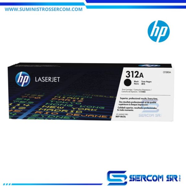 TONER HP CF380A (312A) L.J. M476 NEGRO 2.4K PG