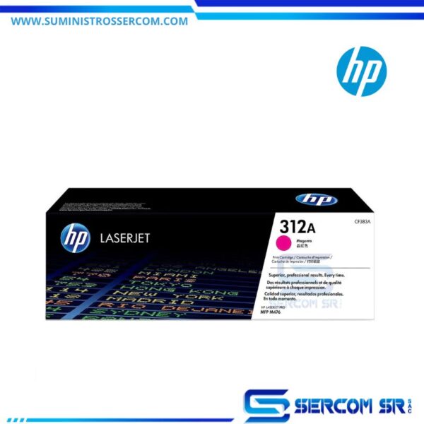 TONER HP CF383A (312A) L.J. M476 MAGENTA 2.7K PG