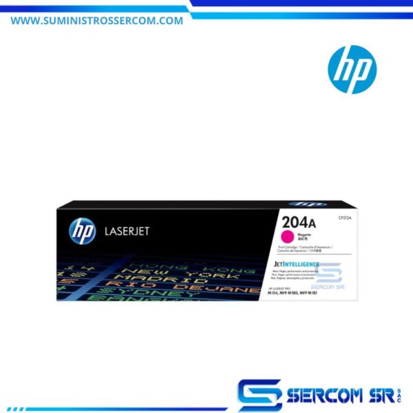 TONER HP CF513A (204A) LJ PRO M154 MAGENTA 900 PGS