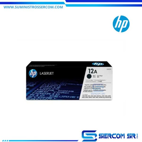 TONER HP Q2612A (12A) L.J.1010,1020,1022,3015