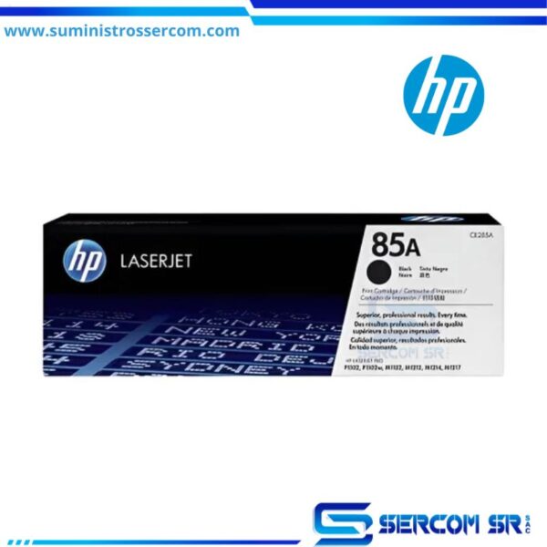 TONER HP 85A CE285A L.J. P1102 NEGRO 1600PG