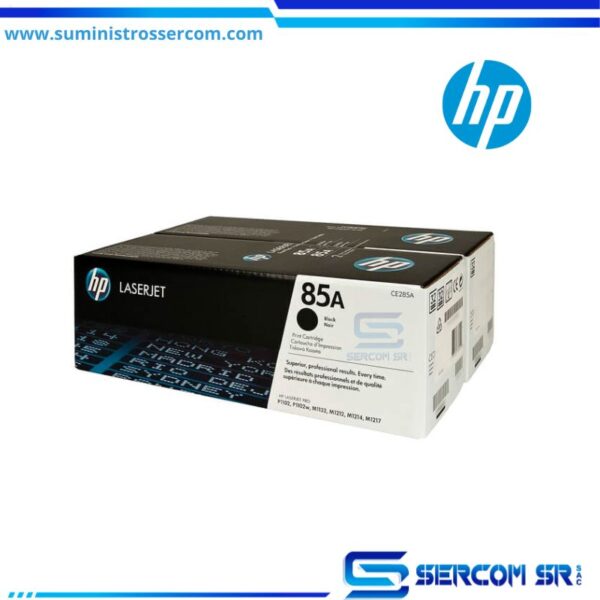 Toner Hp 85Ad Ce285Ad Negro Dual Pack laserjet pro P1102