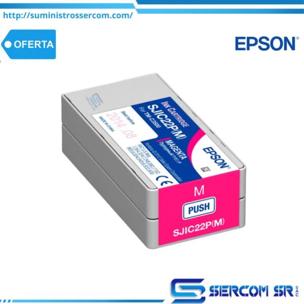 TINTA EPSON C33S020582 MAGENTA C3500