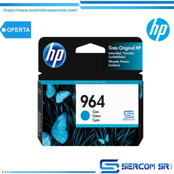 TINTA HP 3JA50AL 964 CYAN (OJP 9010) 700 PGS