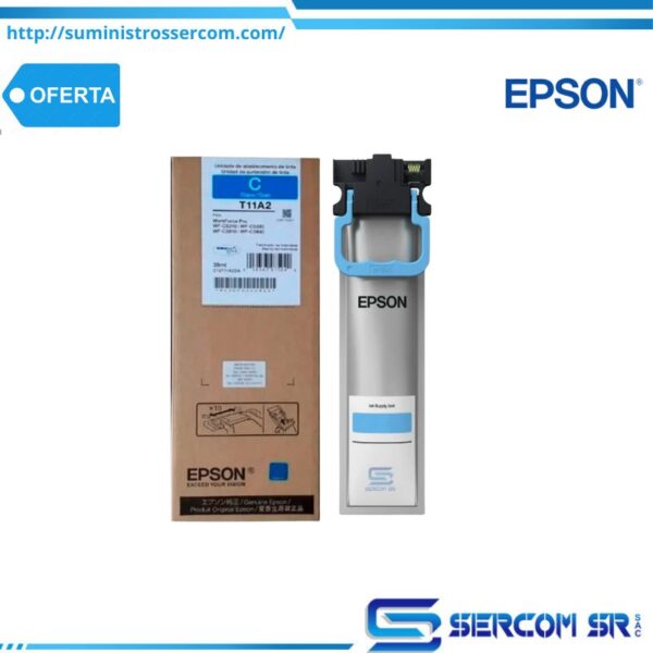 TINTA EPSON T11A220-AL CIAN PARA WF C5810
