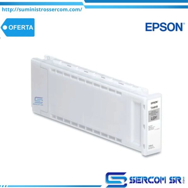 TINTA EPSON T44H920, GRIS CLARO, 700 ML, SC-P7500/P9500 P/N: T44H920