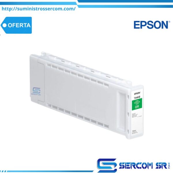 TINTA EPSON T44HB20, VERDE, 700 ML P/N: T44HB20