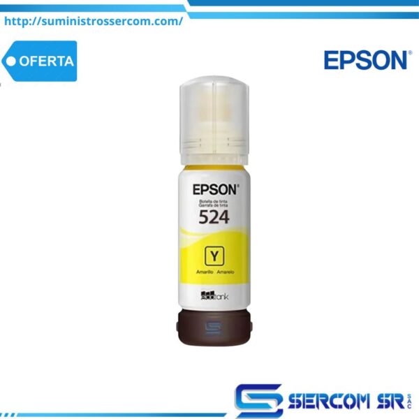 TINTA EPSON T524420-AL YELLOW PARA L15150 70ml