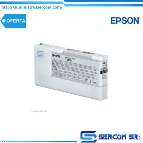 TINTA EPSON T913900 Light Light Black (200ML)