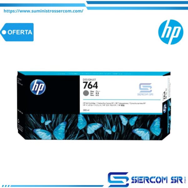 TINTA HP C1Q18A 764A 300ML GRAY