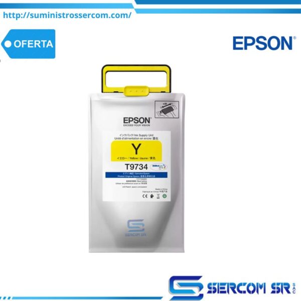 TINTA EPSON T973420 YELLOW WF-C869R