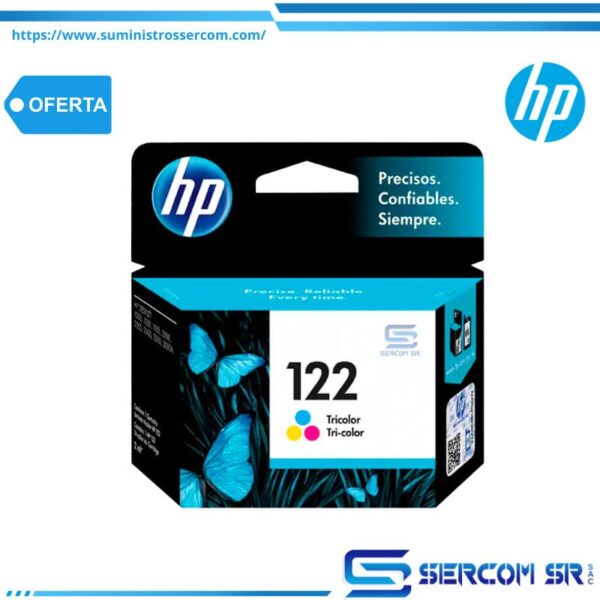 TINTA HP CH562HL 122 COLOR 100 PAG