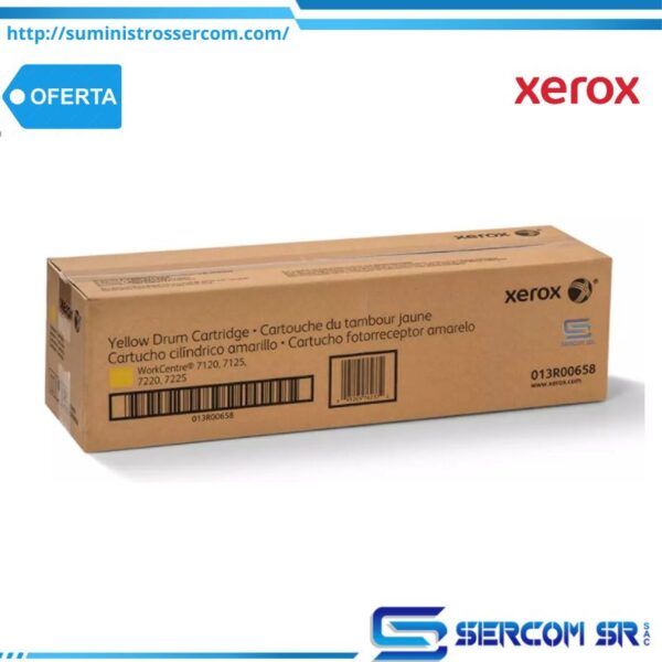 TAMBOR XEROX 013R00658 WC 7220 / 7225 YELLOW