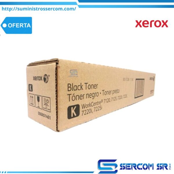 TONER XEROX 006R01461 WC 7220 / 7225 BLACK
