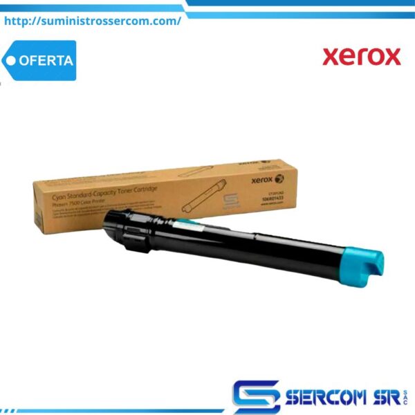 TONER XEROX 006R01512, CYAN, 15000 PAG, WC 7830 P/N: 006R01512