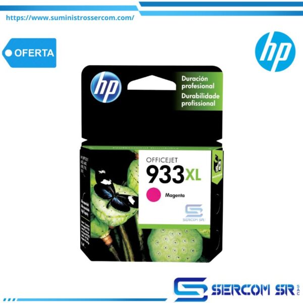 TINTA HP CN055AL 933XL MAGENTA 825 PAG