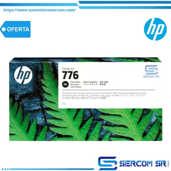 TINTA HP 1XB11A 776 1LT PHOTO BLACK