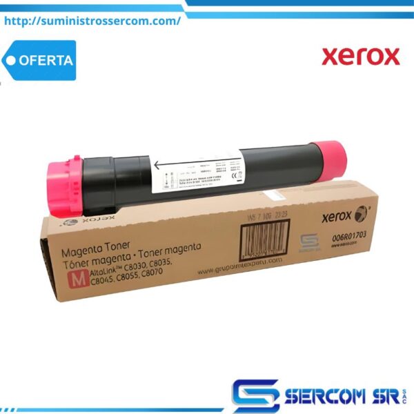 TONER XEROX 006R01703 MAGENTA PARA ALTALINK C80XX