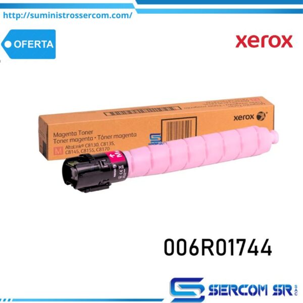 TONER XEROX 006R01744 MAGENTA NEGOCIO ESPECIAL