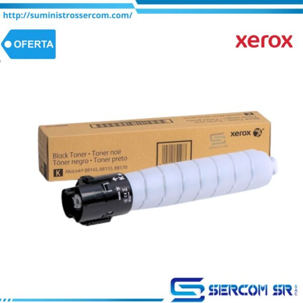 TONER XEROX 006R01772 BLACK PARA  ALTALINK B8145 B8155