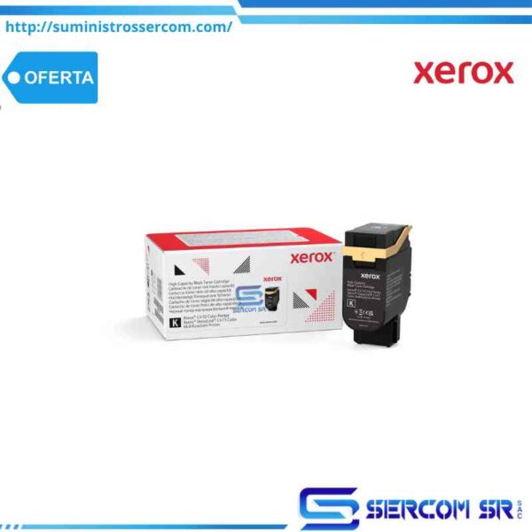 TONER XEROX VERSALINK C410-C415 HIGH CAPACITY 105K  NEGRO PN 006R04764
