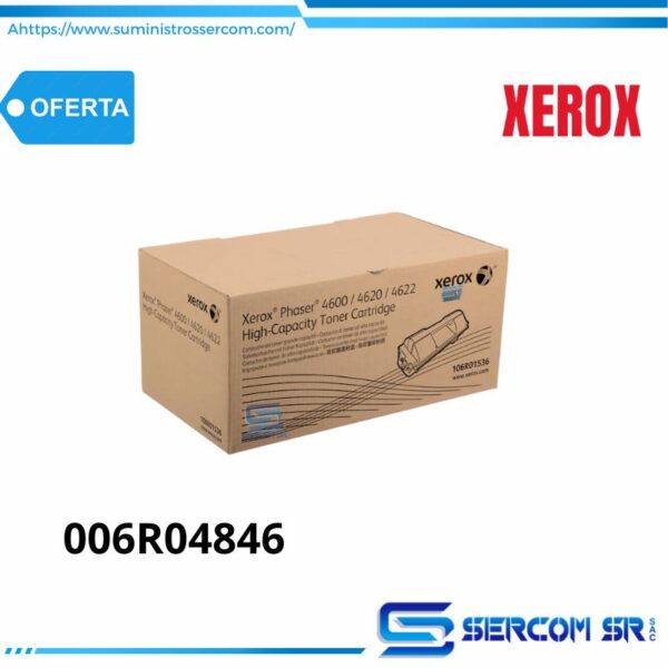 Toner Xerox 106R01536 Phaser 4600/4620