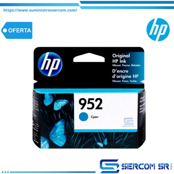 TINTA HP L0S49AN 952 CYAN