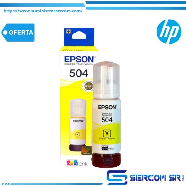 TINTA EPSON T504420-AL YELLOW