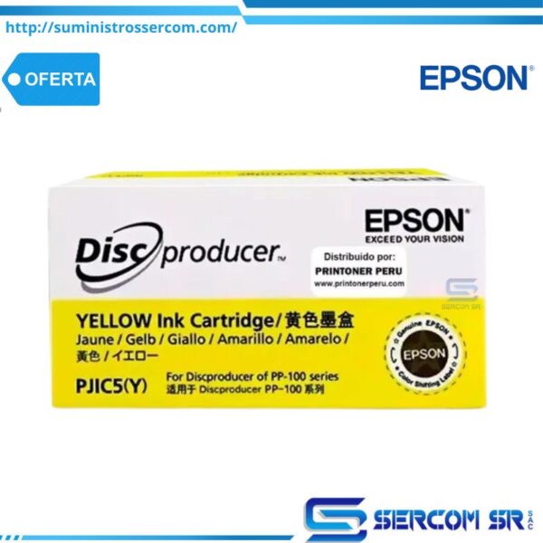 TINTA EPSON C13S020451 YELLOW PP 100