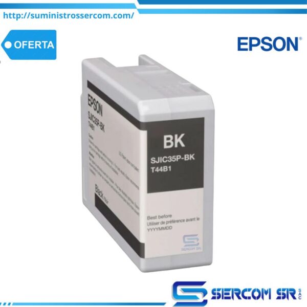 TINTA EPSON C13T44B120 NEGRO C6000/C6500