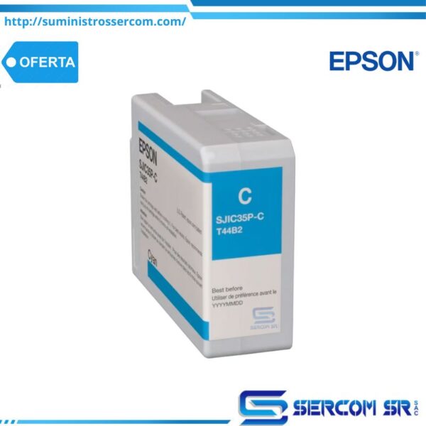 TINTA EPSON C13T44B220 CYAN C6000/C6500