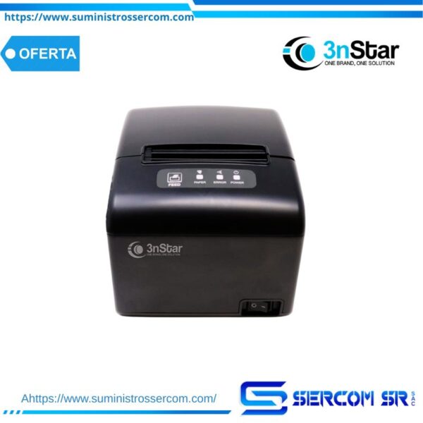 'IMPRESORA 3NSTAR TERMICA RPT006W USB/ETHERNET/WIFI