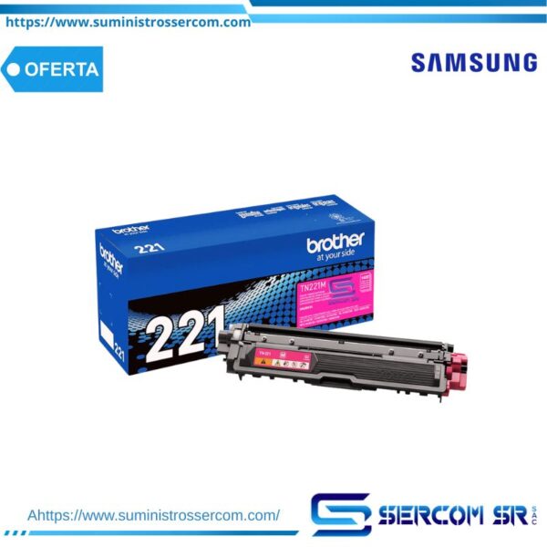 TONER BROTHER TN221M MAGENTA HL3150CDN/HL3170CDW 1400 PAG.
