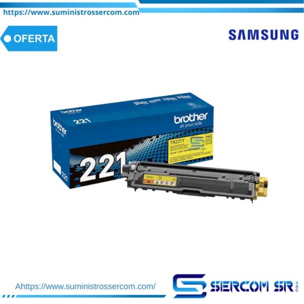 TONER BROTHER TN221Y YELLOW HL3150CDN/HL3170CDW 1400 PAG.