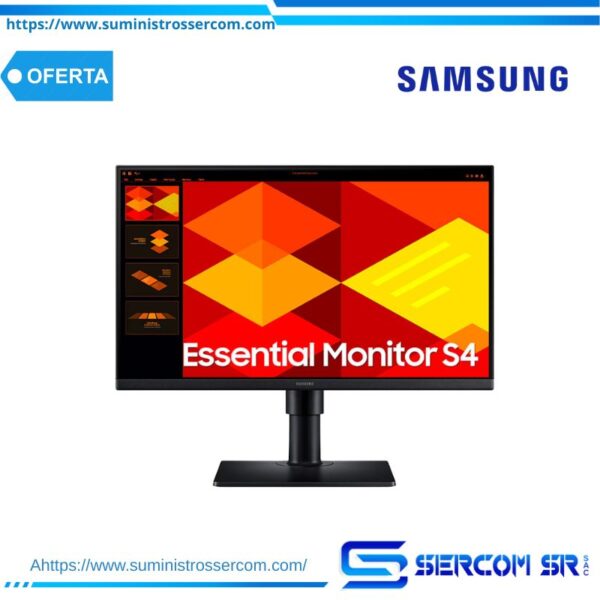 MONITOR SAMSUNG LS22D400GALXPE 22 ESSENTIAL S4 IPS FHD 100HZ/5MS PIVOTE