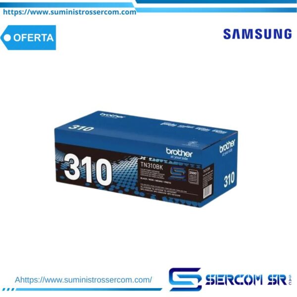 TONER BROTHER TN310BK (HL-4570) 2500PG BLACK