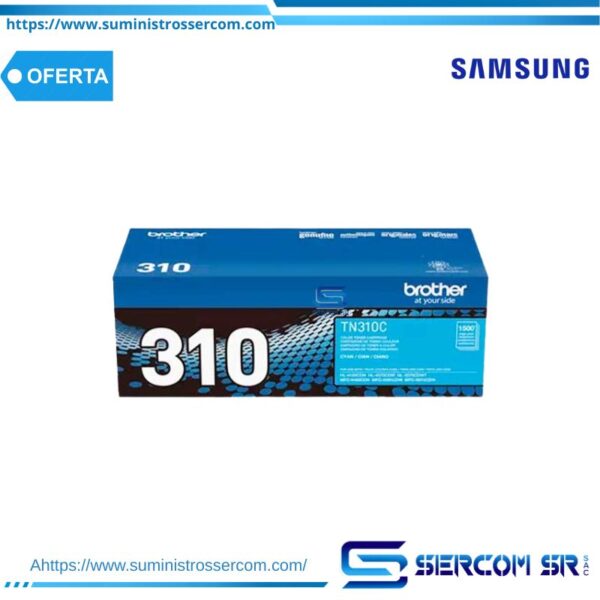 TONER BROTHER TN310C HL-4570 1500PG CYAN