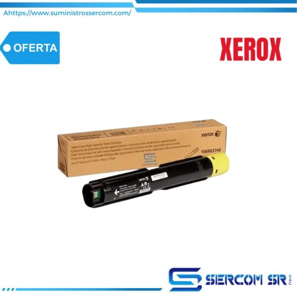 TONER XEROX 106R03746 YELLOW PARA VERSALINK C70XX