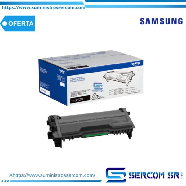 TONER BROTHER TN3429 P/HL-L5100DN/DCP-L5650DN 3K PGS