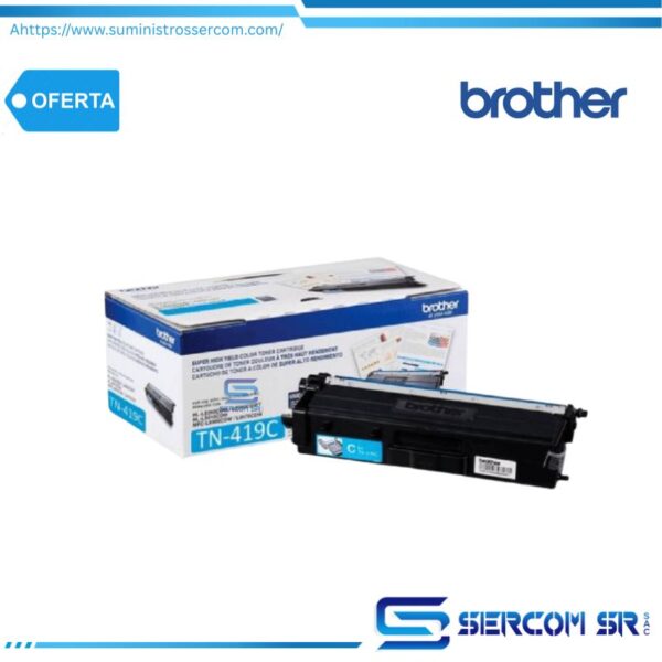 TONER BROTHER TN419C LC-8900CDW (9000 PAGS)