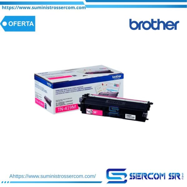 TONER BROTHER TN419M LC-8900CDW 9000 PAGS