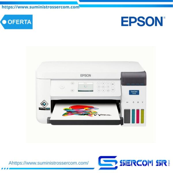 IMPRESORA DE SUBLIMACION  EPSON SURE COLOR F170 USB/WIRELESS