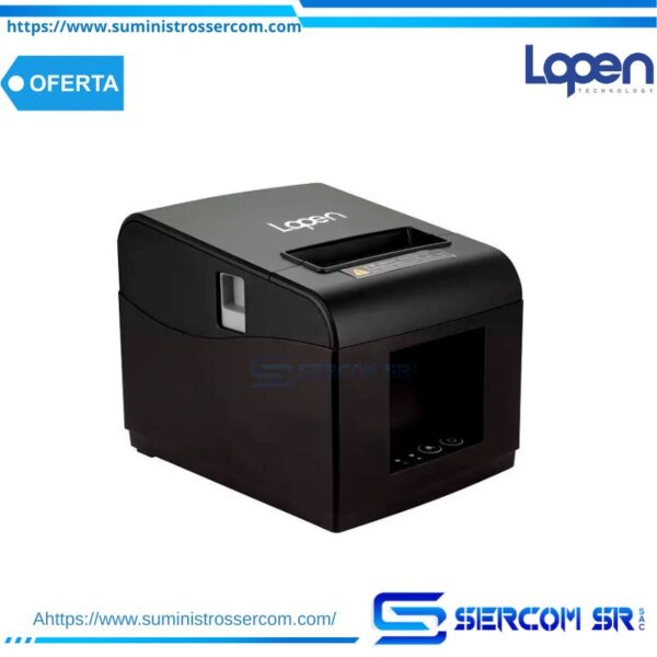 IMPRESORA TERMICA LOPEN LN-POS80-CX-UE 80MM USB/ETHERNET