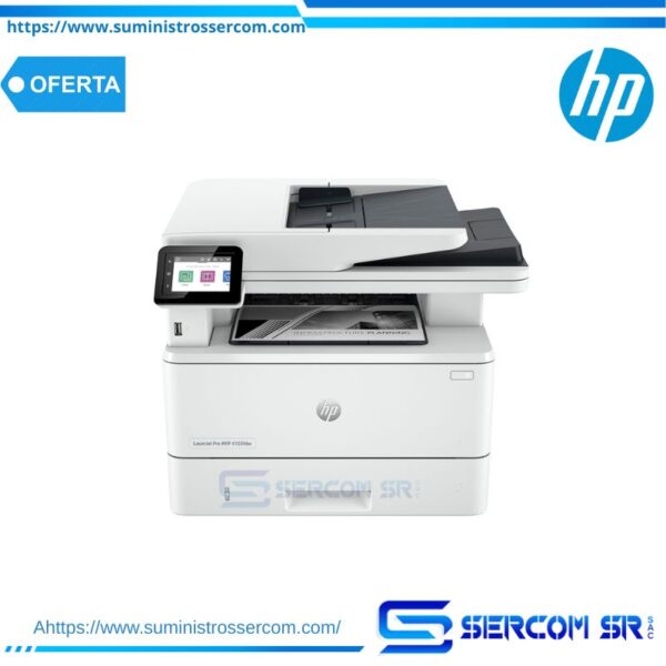 IMPRESORA HP LaserJet Pro MFP 4103fdw, Imprime/Copia/Escanea/Fax/USB 2.0