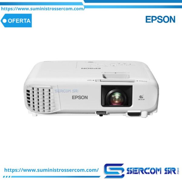 PROYECTOR EPSON 119W 3LCD WXGA con Dial HDMI 4000LUM