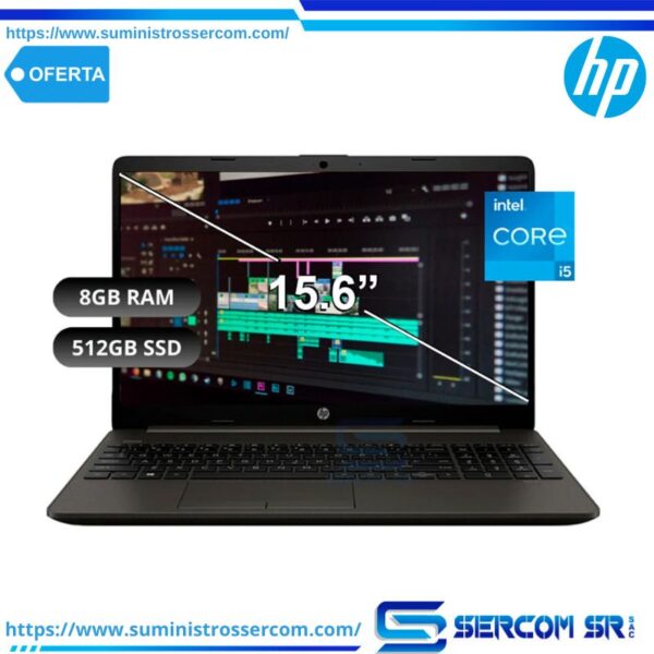 LAPTOP HP 250 G10 I5-1334U/ 8GB/ SSD512GB/ 15.6/ FREE/ B5UU9AT